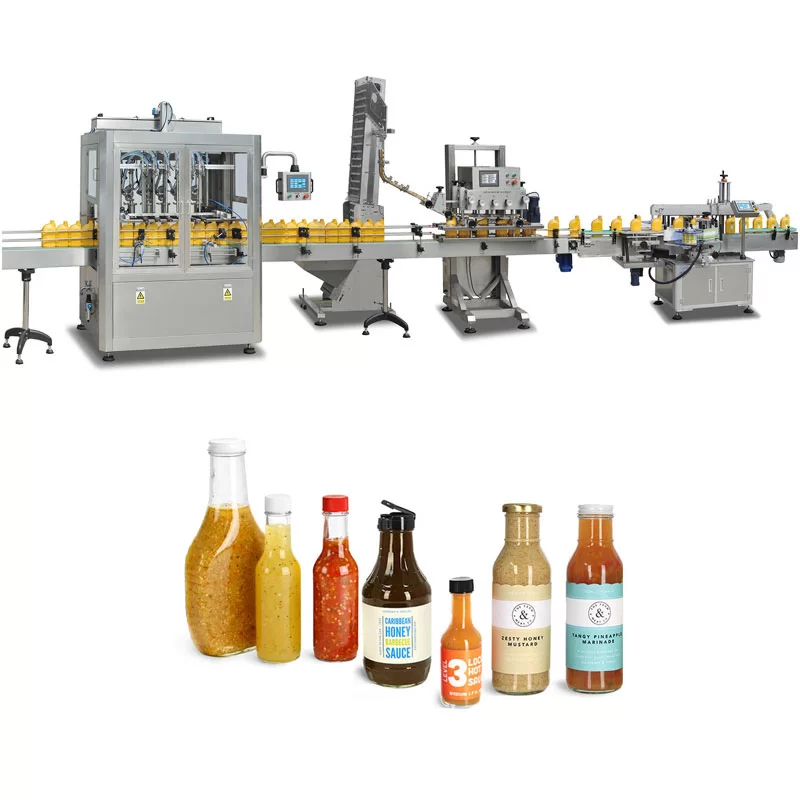 מכונת מילוי רוטב